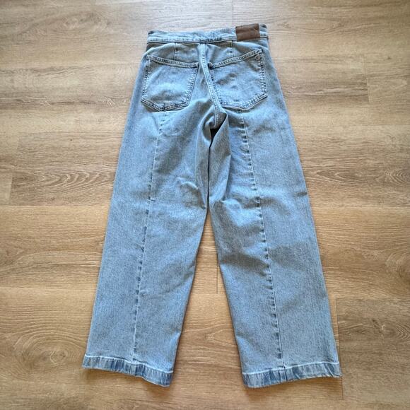 Madewell Women's Emmett Wide-Leg Jeans - Size 26 - Picture 2 of 9